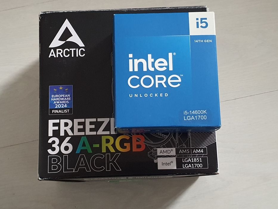 Procesor Intel 14600K, garanție / nou, cooler optional