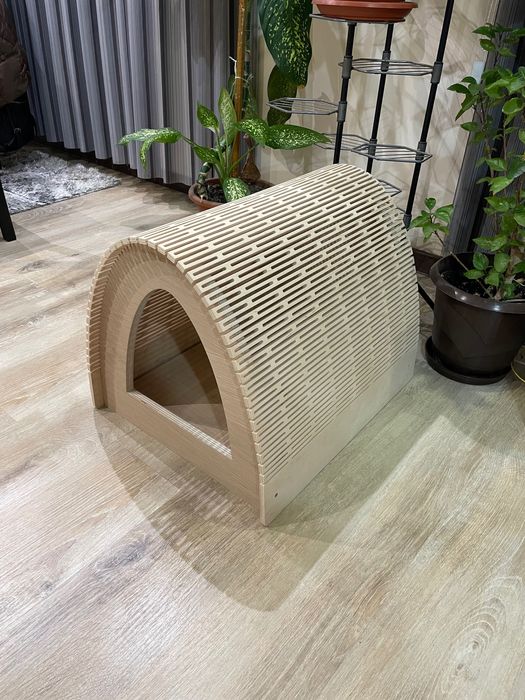 Къщичка за домашна котка или дребно кученце