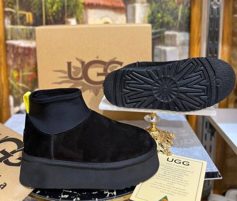 UGG uri dama / piele și blana naturala