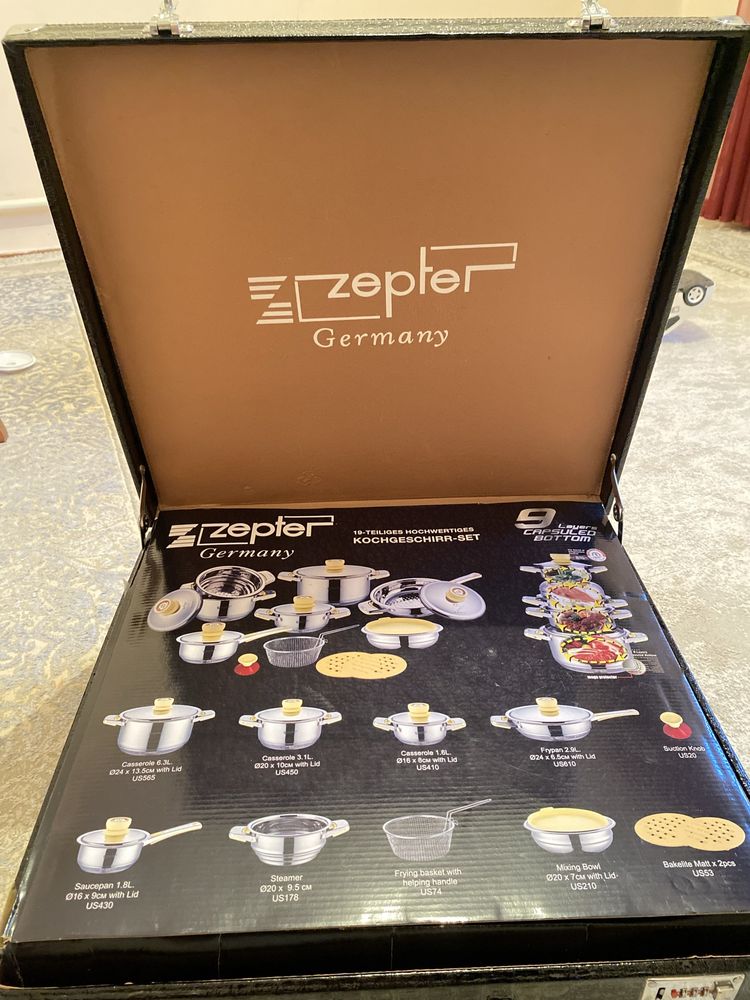 Набор посуды от Zepter