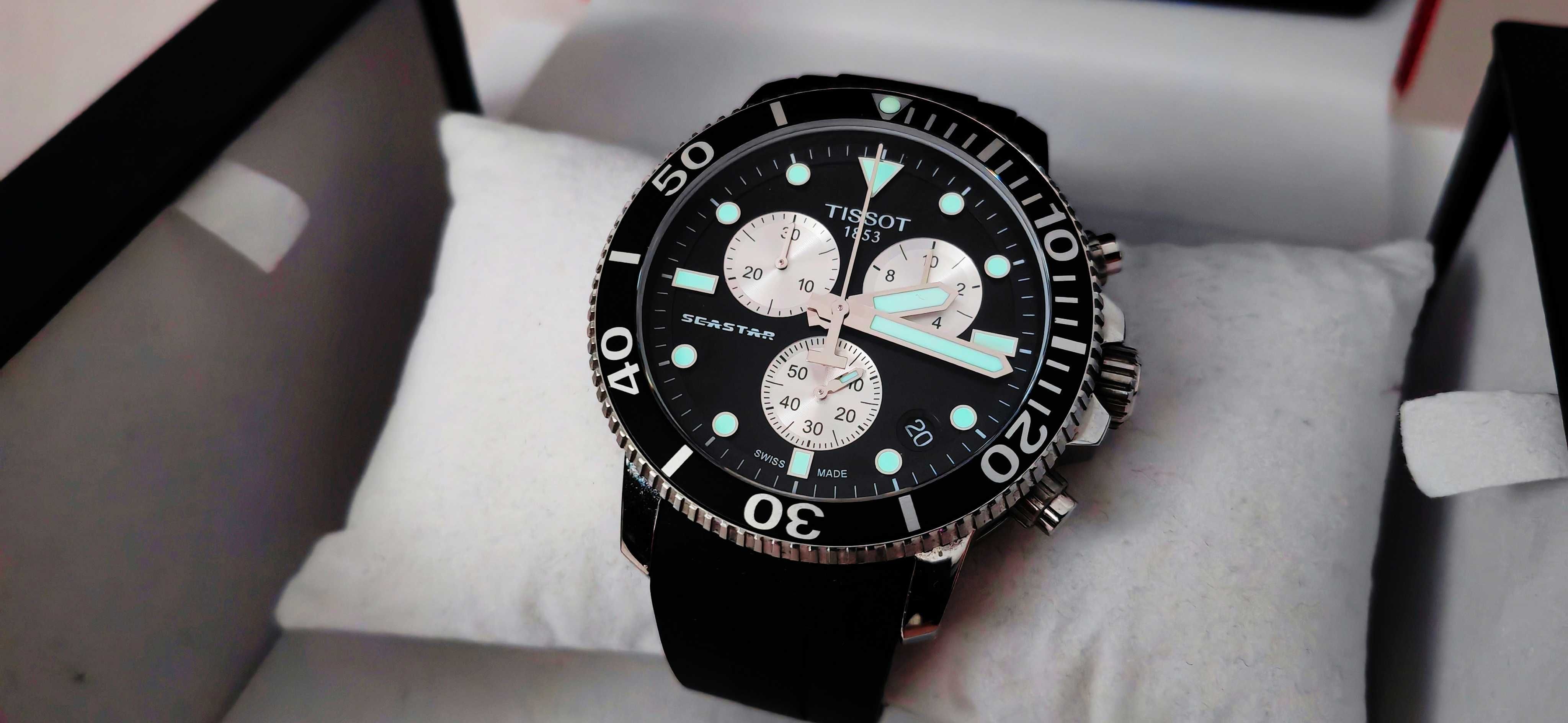 TISSOT SEASTAR 1000 CHRONOGRAPH мъжки часовник с хронограф и дата