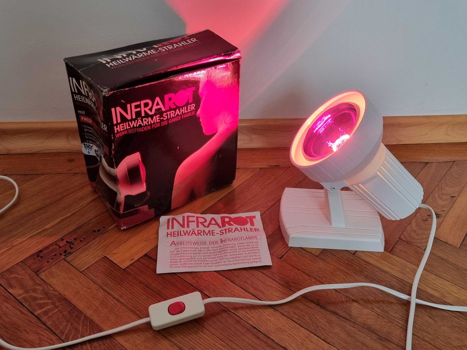 Lampa medicala cu infrarosu, bec Philips de 150W