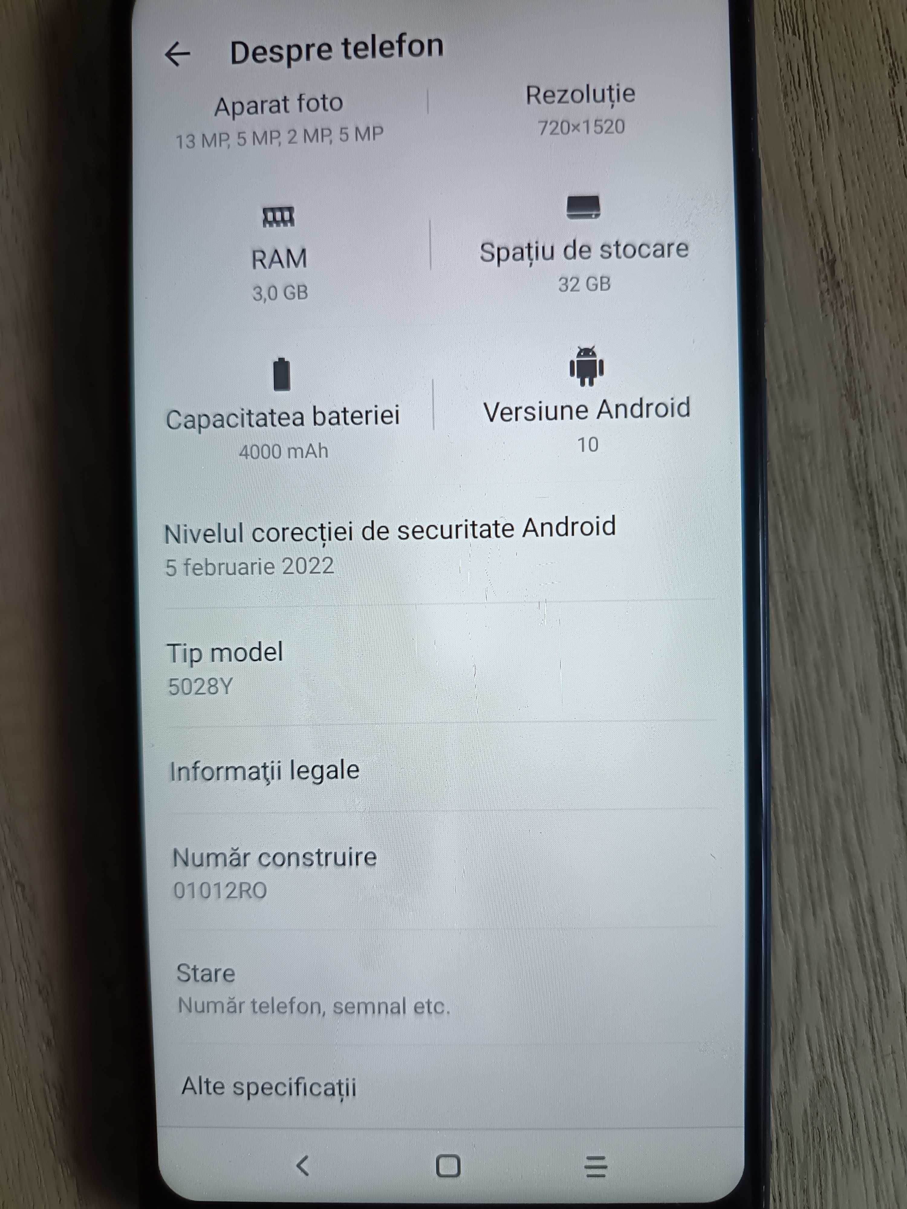 Telefon Alcatel 1S 2020