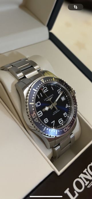 Schimb/Vand Longines.Albastru .Automatic .diametru 39 mm.