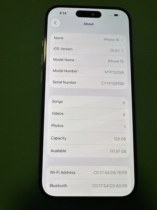 iPhone 15 pink Отлично състояние