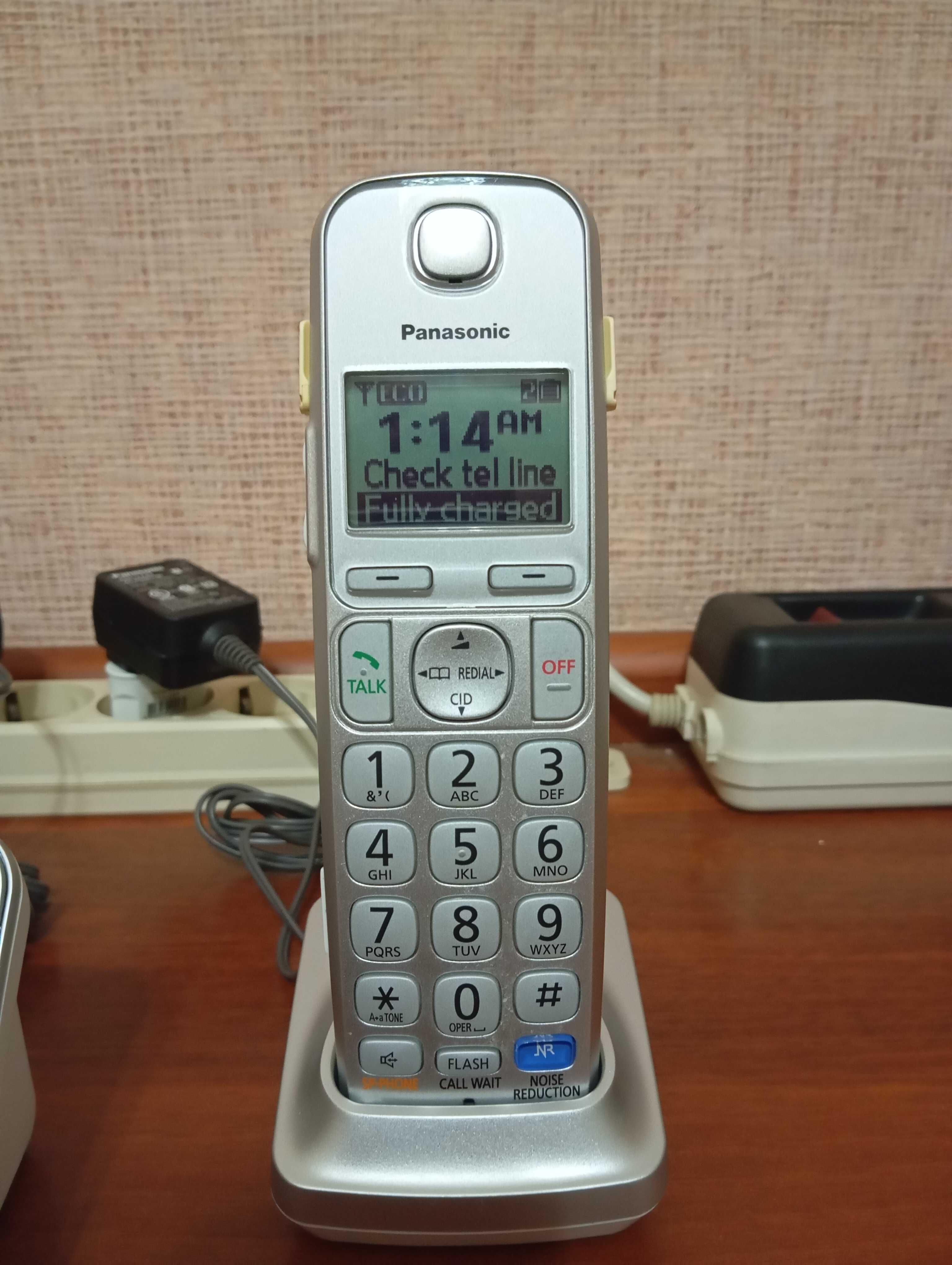 Продам радиотелефон PANASONIC две трубки на один телефонный номер
