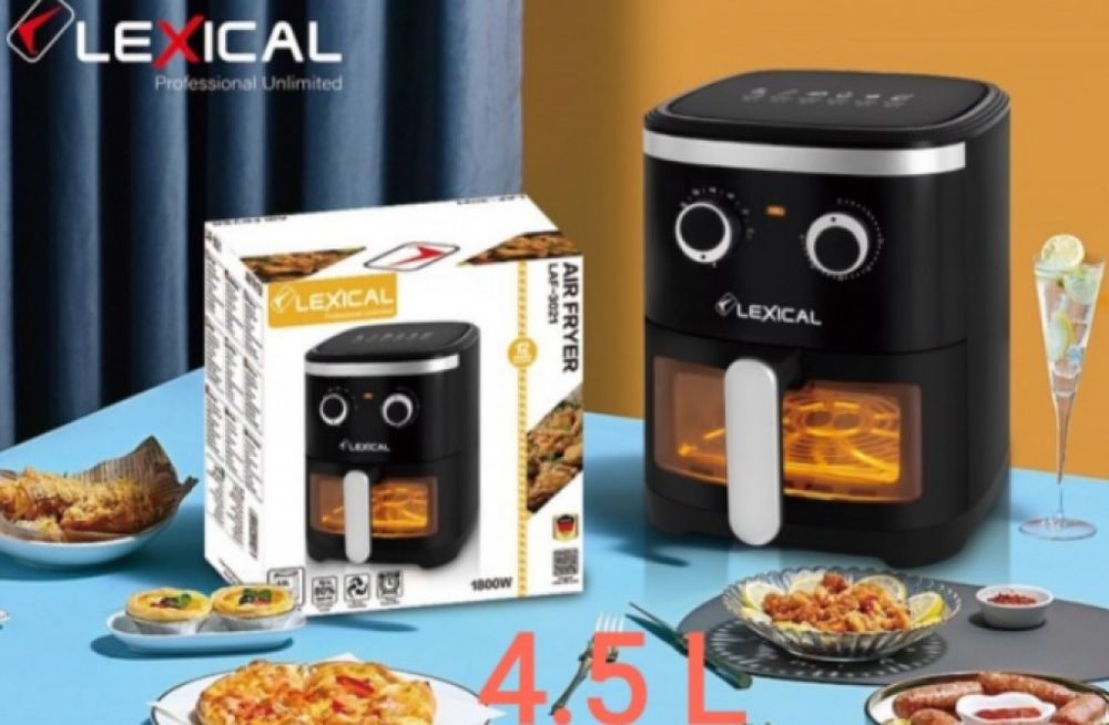 Фритюрник с горещ въздух LEXICAL LAF-3021 AirFryer 4,5l