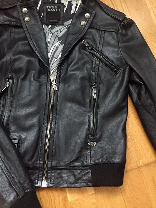 Geaca piele naturala