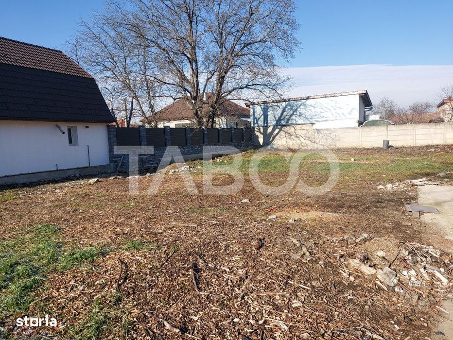 Teren intravilan de vanzare 714 mp in Sibiu cu front stradal 17 m