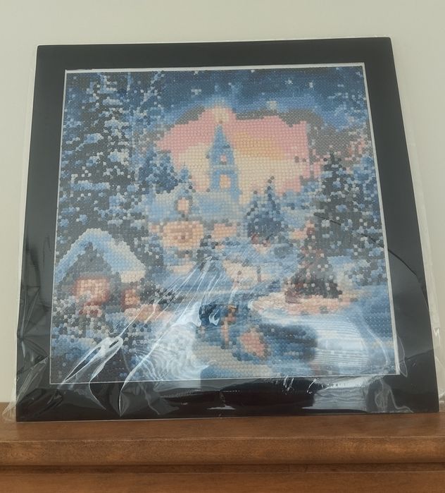 Диамантена картина "зимна приказка"