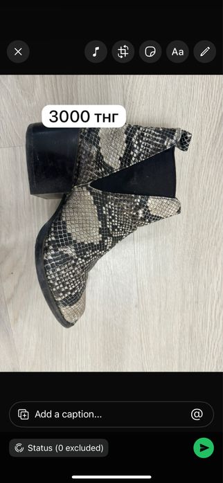 Сапоги осенние….