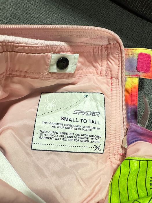 Детски Ски Сноуборд Панталон Spyder Girls Sparkle Pink, 4-7г. 94-115см