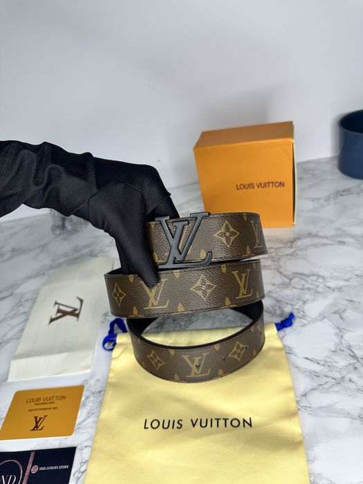 Curea Louis Vuitton piele canvas 100% cutie inclusă cadou c:37