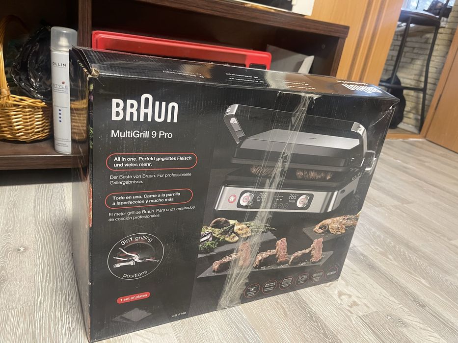 Braun MultiGrill 9 Pro CG9140 — новый, в упаковке