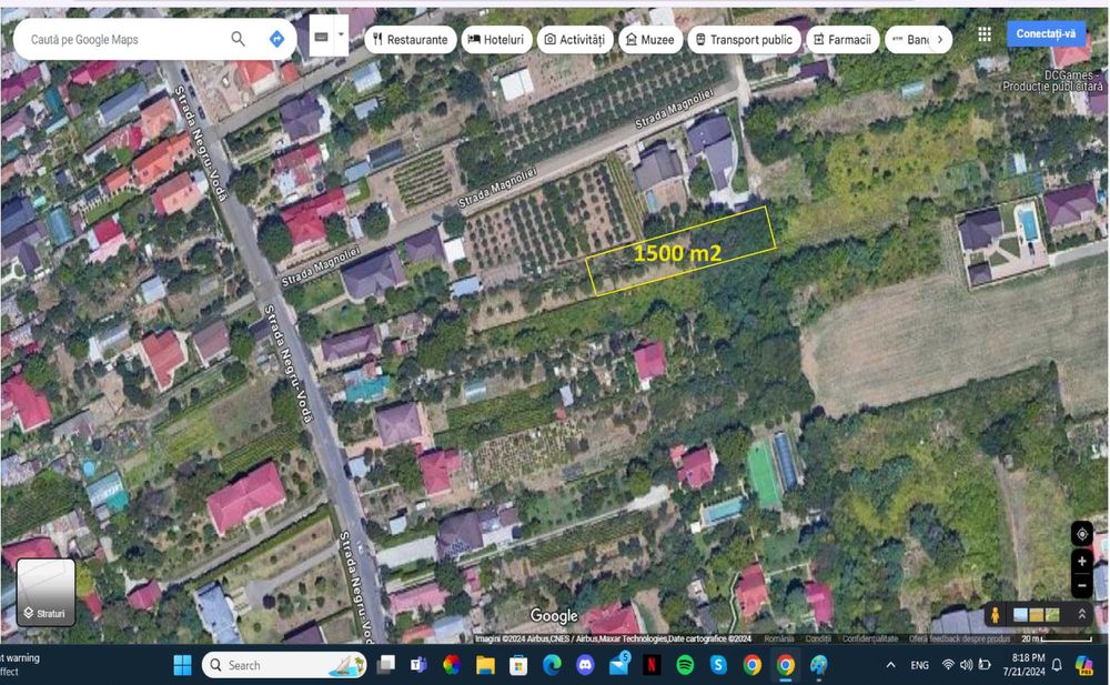 Teren de vanzare Giurgiu Negru-Voda