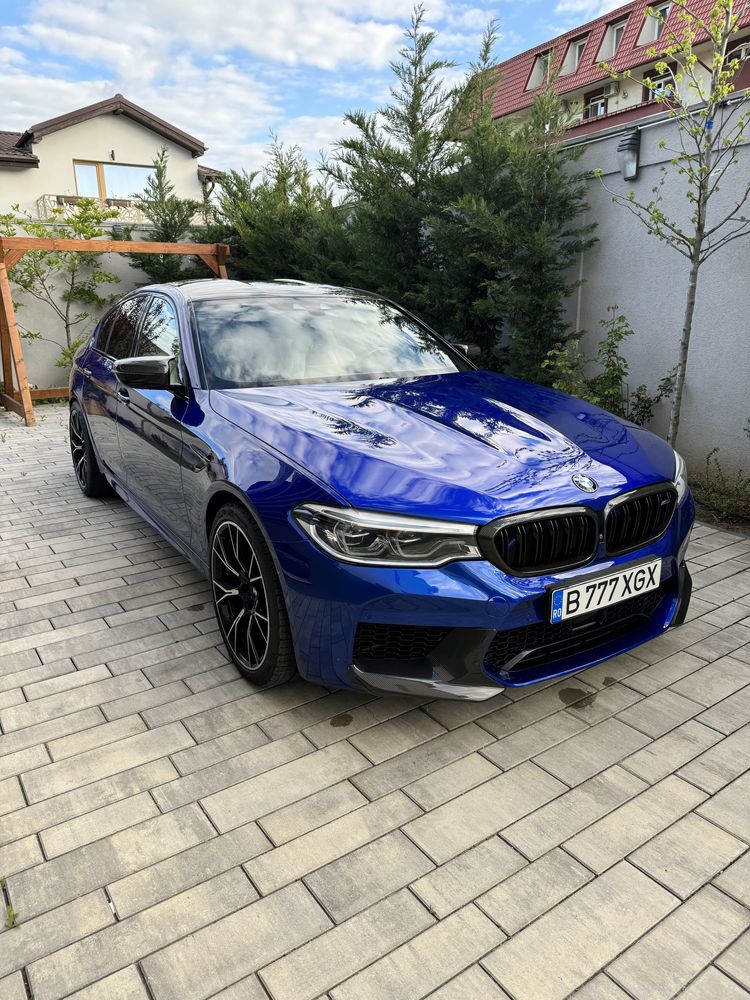 BMW M5 F90 Marina Bay Blue