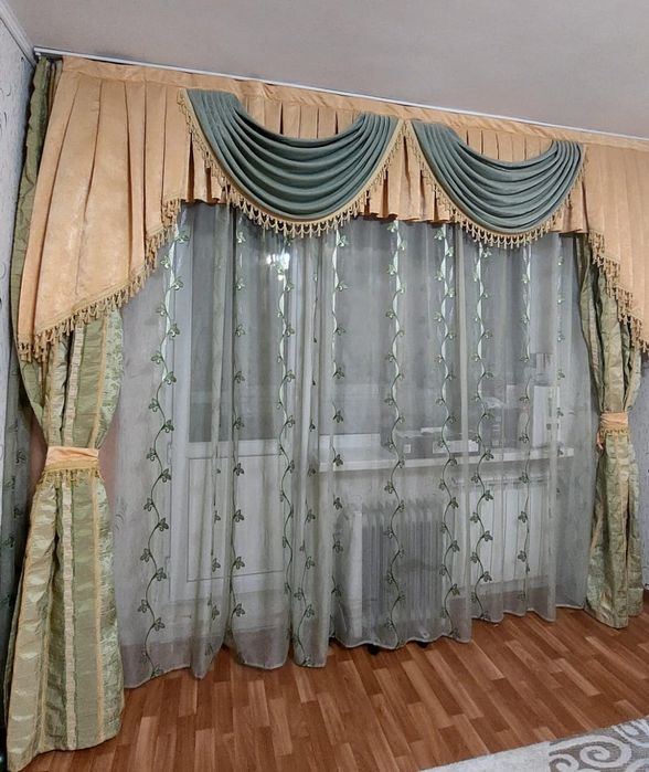 Продам шторы + тюль в комплекте