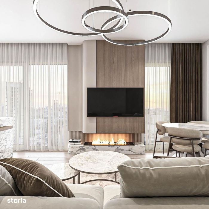 Apartament cu 2 camere, terasă de 18 mp – confort și eleganță