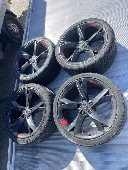 Jante audi r19 / 3 cauciucuri bune