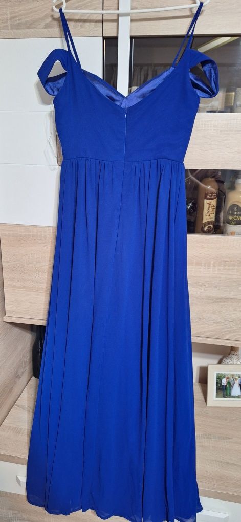 Rochie albastra eleganta