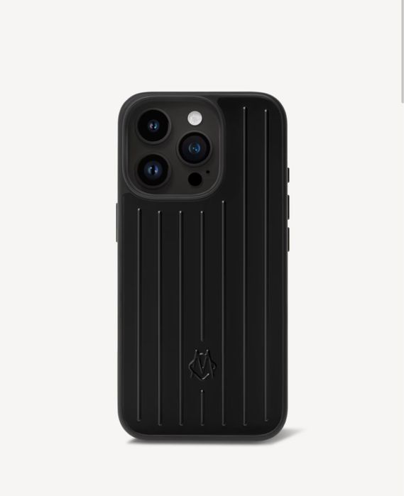 Премиум Калъф RIMOWA Original Black за iPhone 16 pro