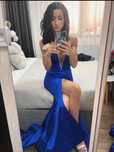 Rochie albastru royal