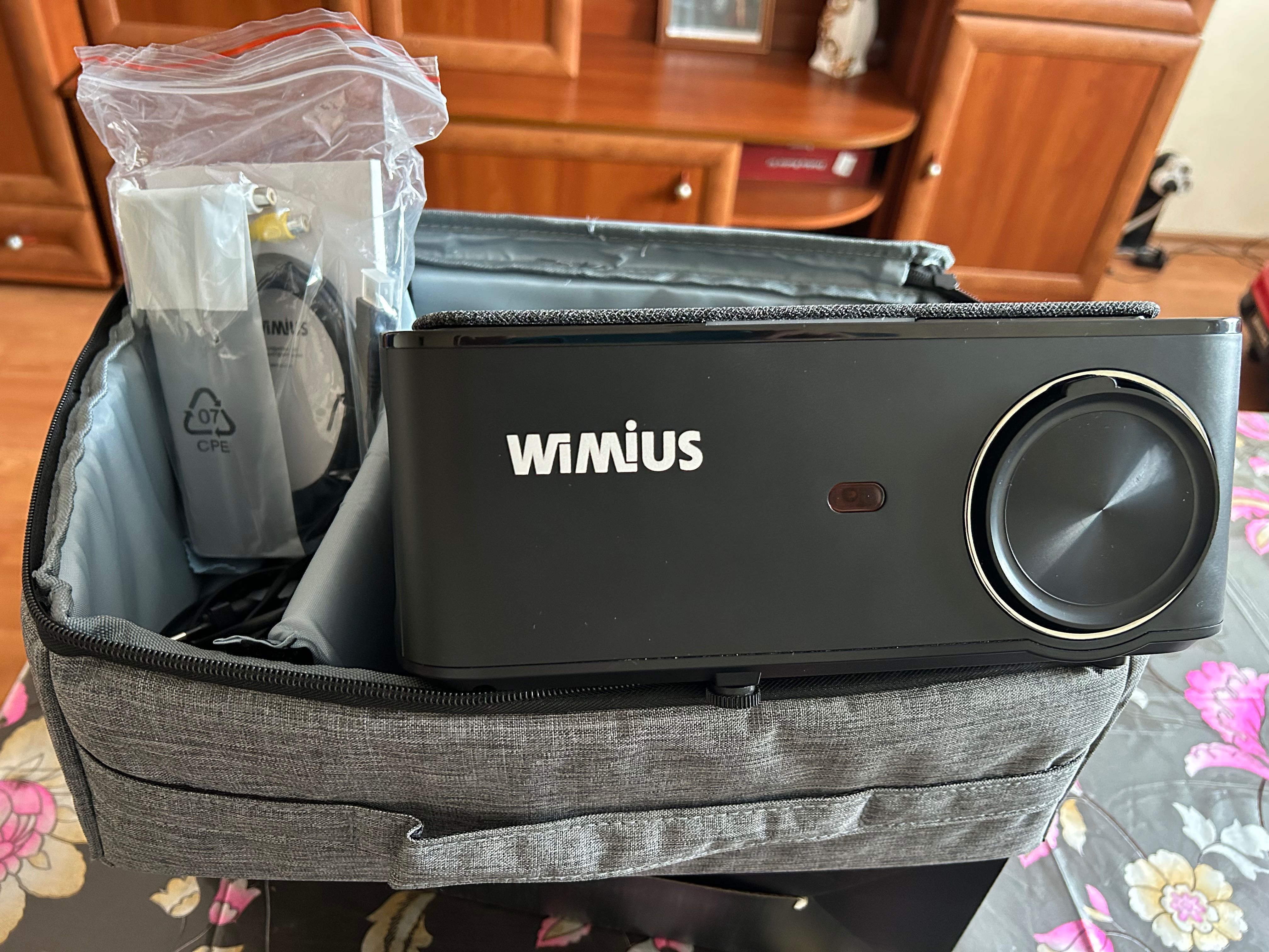 WIMIUS 1080p LED Projector. Model:K1