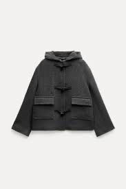 Zara ново палто с качулка