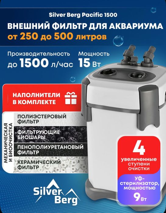 Продам фильтр для аквариума
