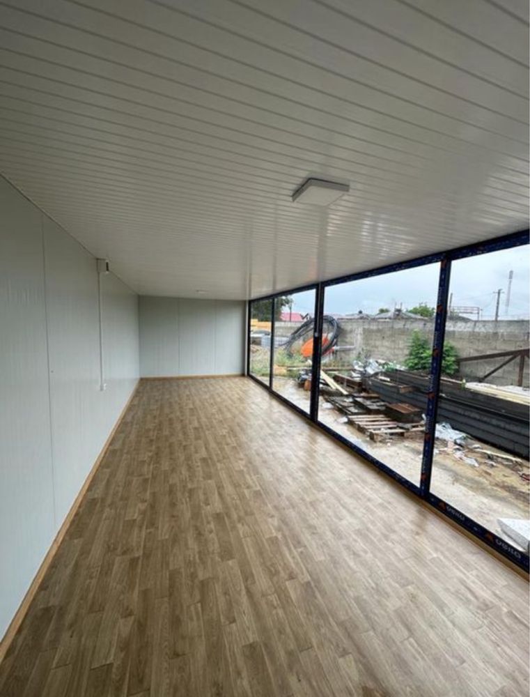 Container birou vestiar sanitar modular paza monobloc imbinate