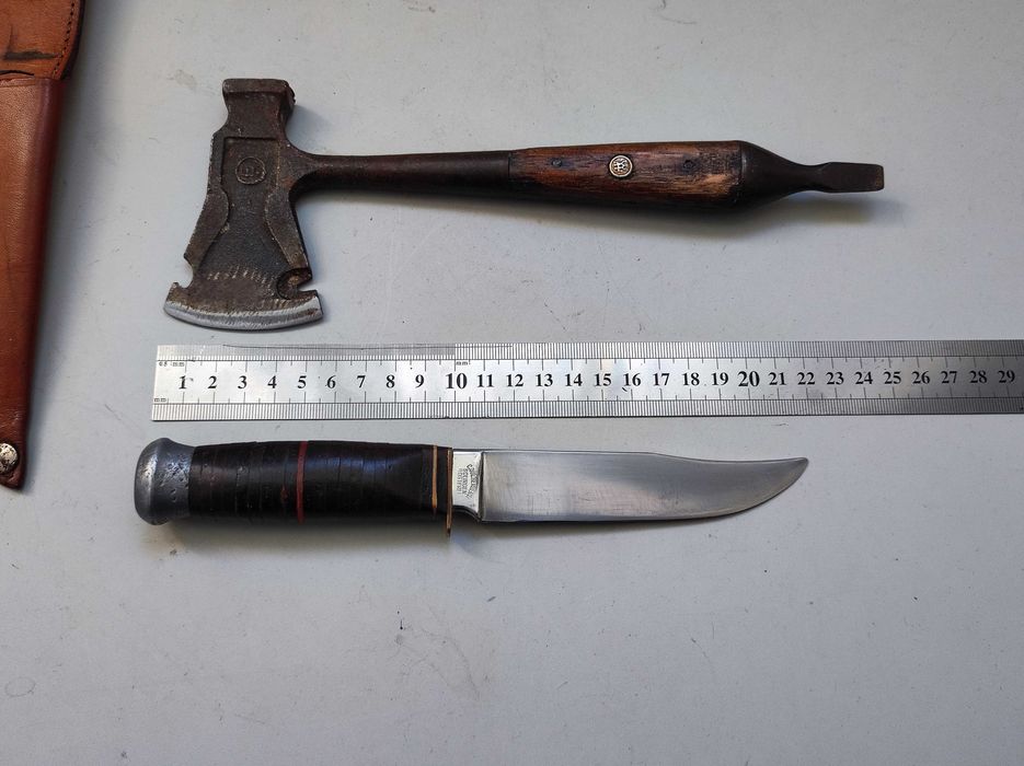 Колекционерски немски комплект Солинген Solingen нож брадва
