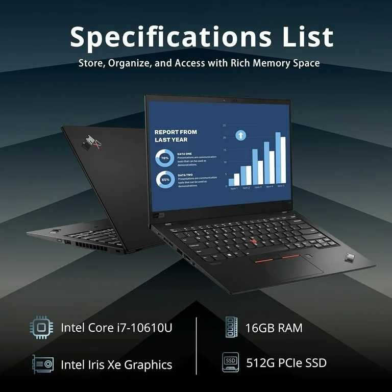 Lenovo ThinkPad X1 Carbon LTE Core i7-10610U озу16гб 512ssd Сенсорный
