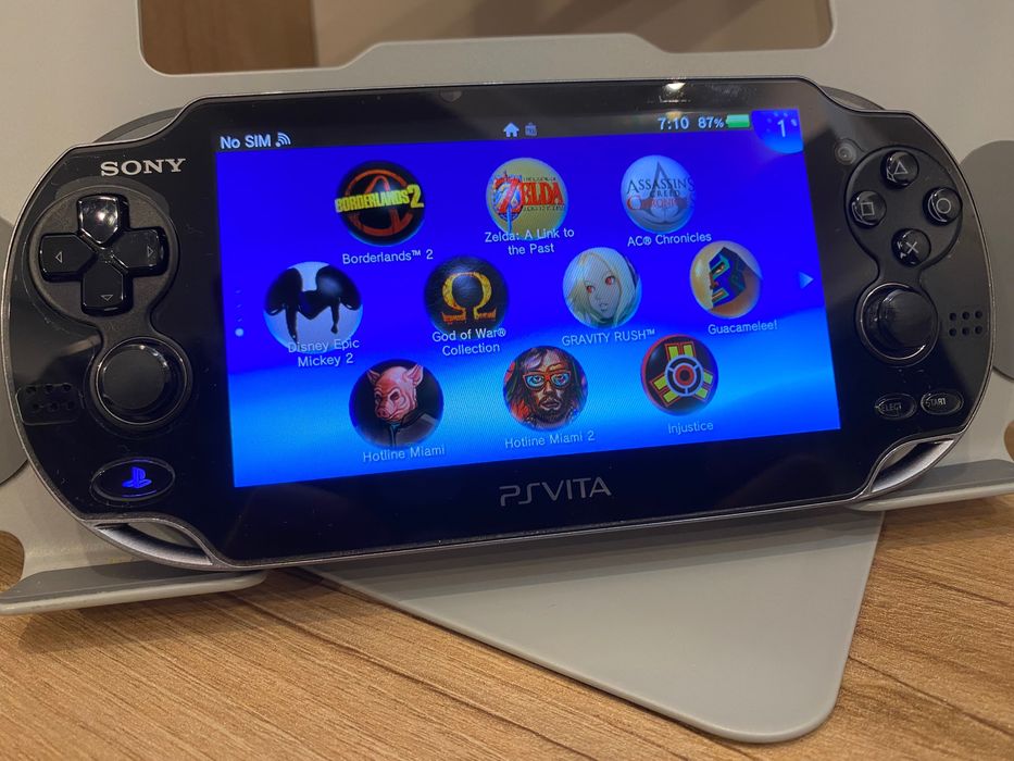 Sony PS Vita Oled – Negru  – 128GB – Modată