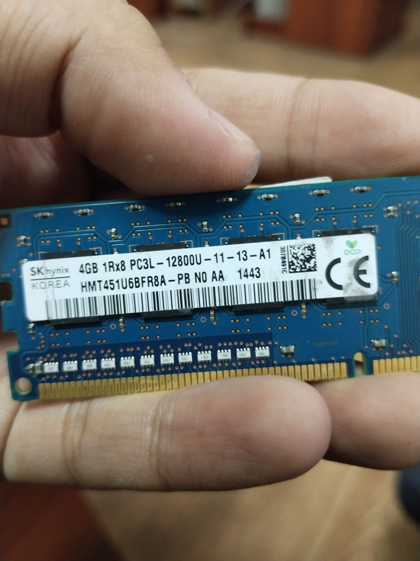 ОЗУ DDR3 1600 оперативная память