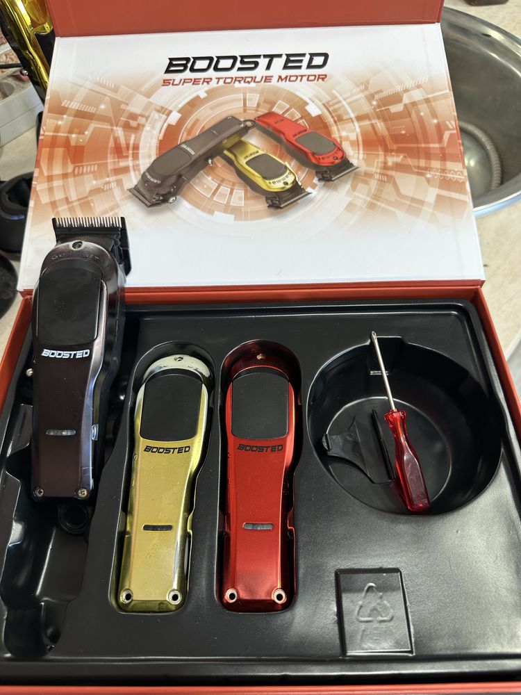 Gamma Boosted + Wahl magic clip Gold