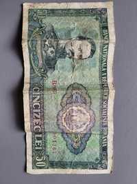 Bancnota 50 lei 1966