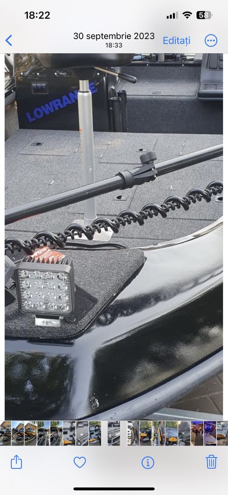 Barca Bass Boat cu Peridoc inclus