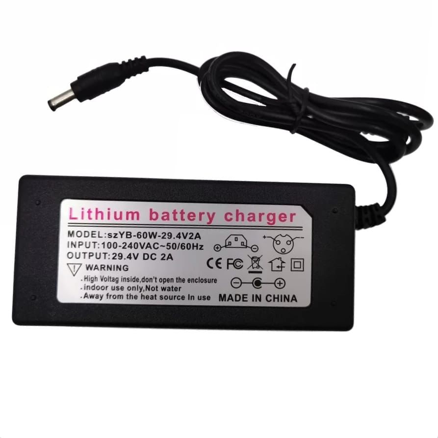 Charger Incarcator 29,4v la 2A, 24v, 25.2v, 25.9v e-byke