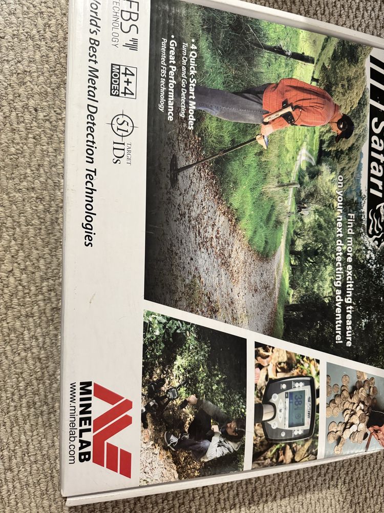 Новый металлоискатель Minelab Safari