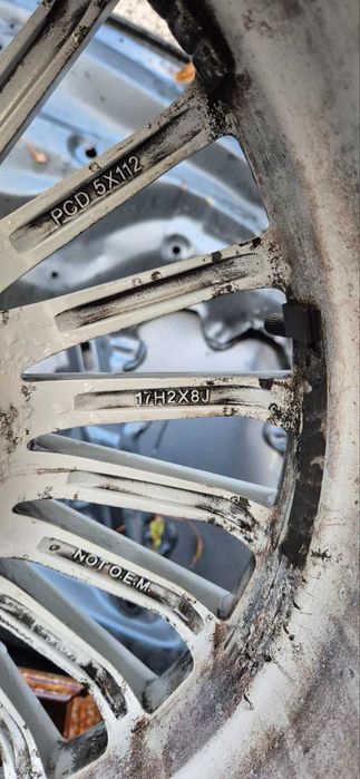 17" джанти с гуми за мерцедес CLK W209