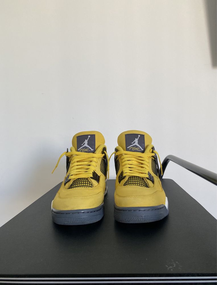 Air Jordan 4 ,,Lightning” (Nu Lacoste Adidas Dior North Face Lanvin)
