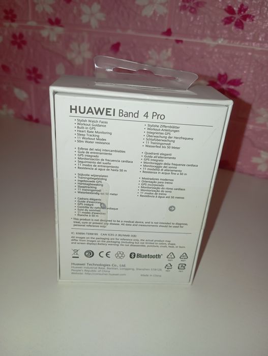Brățară fitness Huawei Band 4 Pro noua.