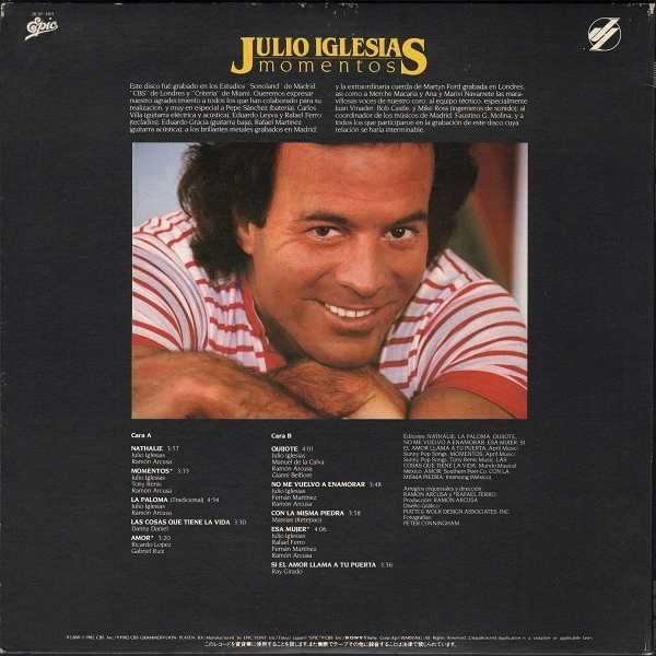PACK 2 Vinil LP Muzica Editii Discuri PRESE JAPONEZE - Julio Iglesias