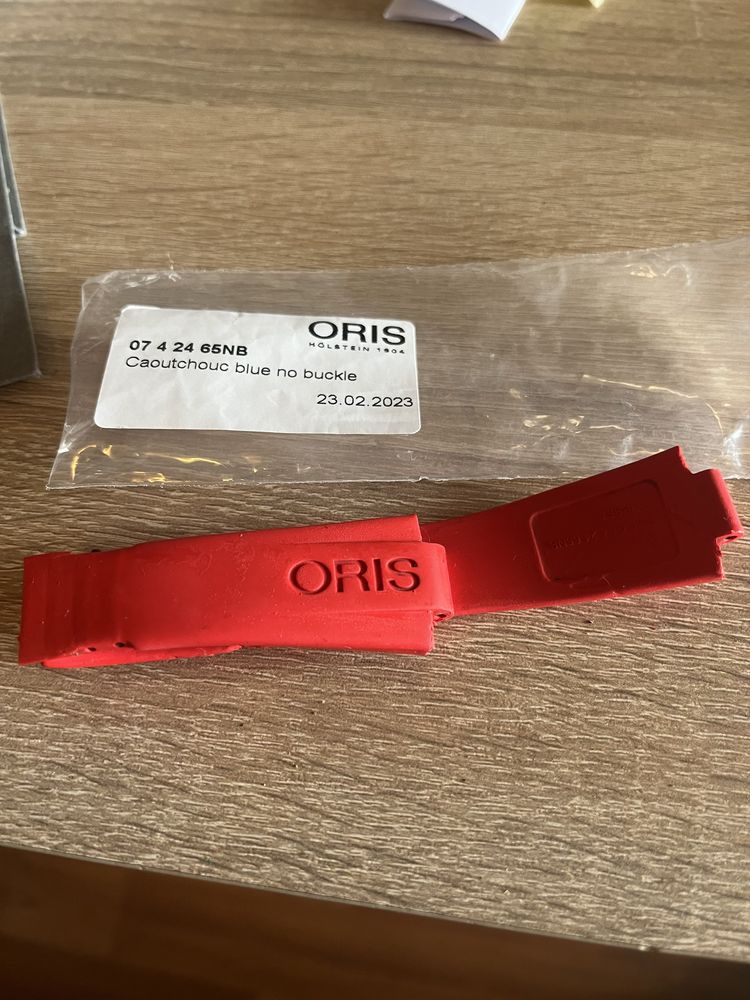 Силиконова каишка за ORIS AQUIS 43,5mm!!!