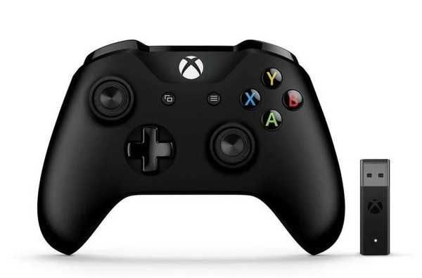 Gamepad Microsoft Xbox One Wireless Controller + Adaptor PC Win10 nou
