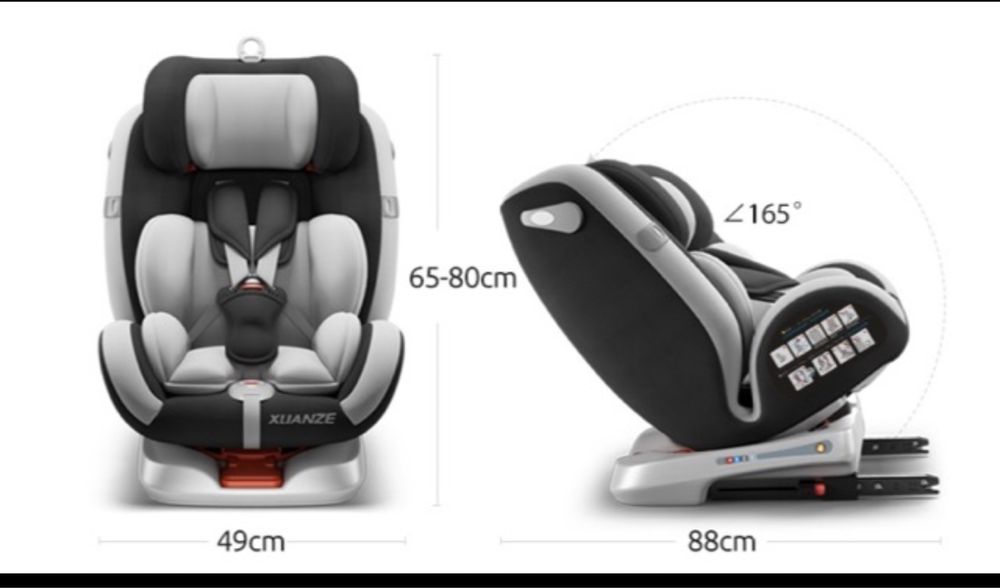 Scaun auto rotativ 360 Pro Tehnology cu isofix 0-36 kg KotaBaby