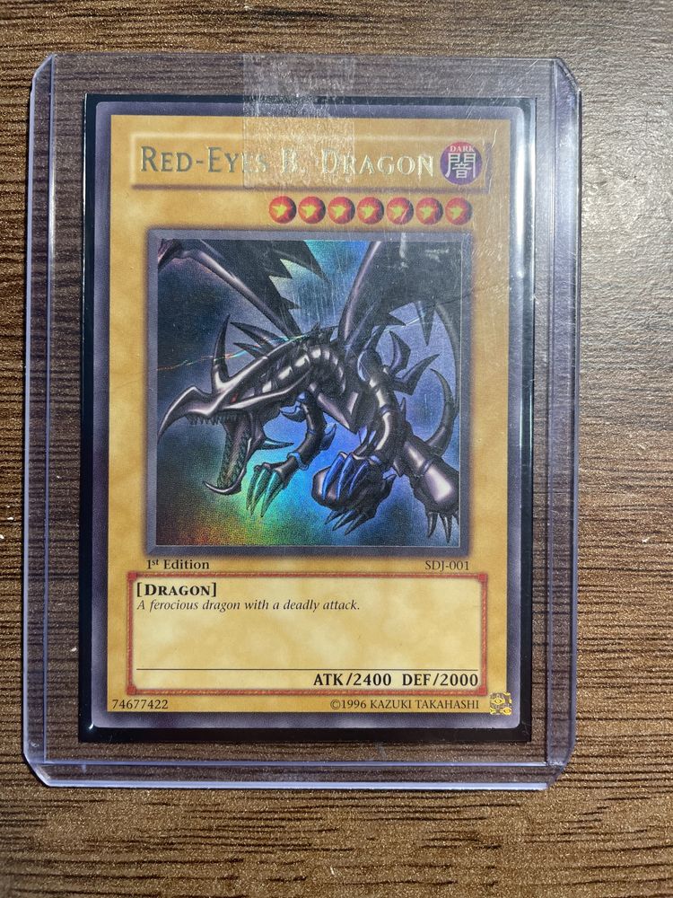 SDJ-001 1st edition Red Eyes Black Dragon