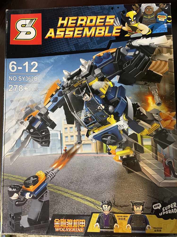 Lego 278 piese Heroes Assemble