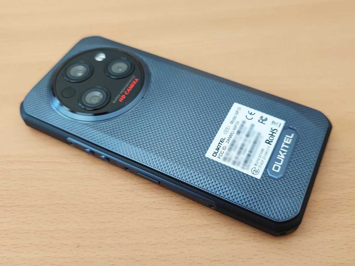 Нов Oukitel WP35, удароустойчив, 11000mah, 256гб, 5G, Dimensity 6100+