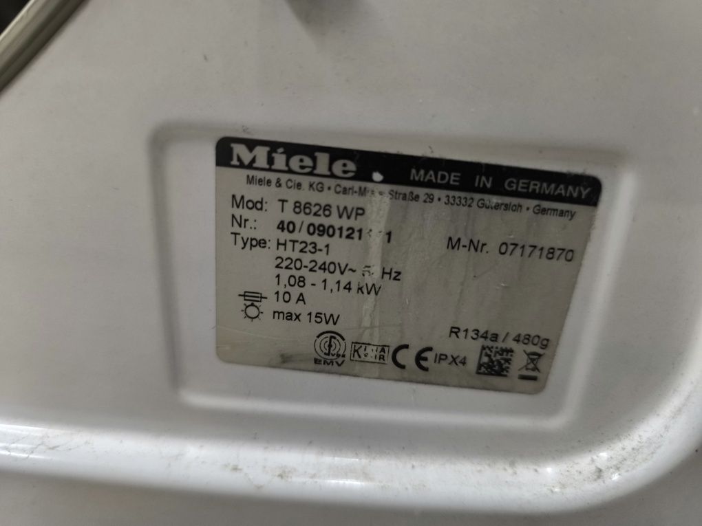 Сушилня Miele - 8кг. Термопомпа